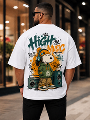 High on Music Cool Cartoon Vibe